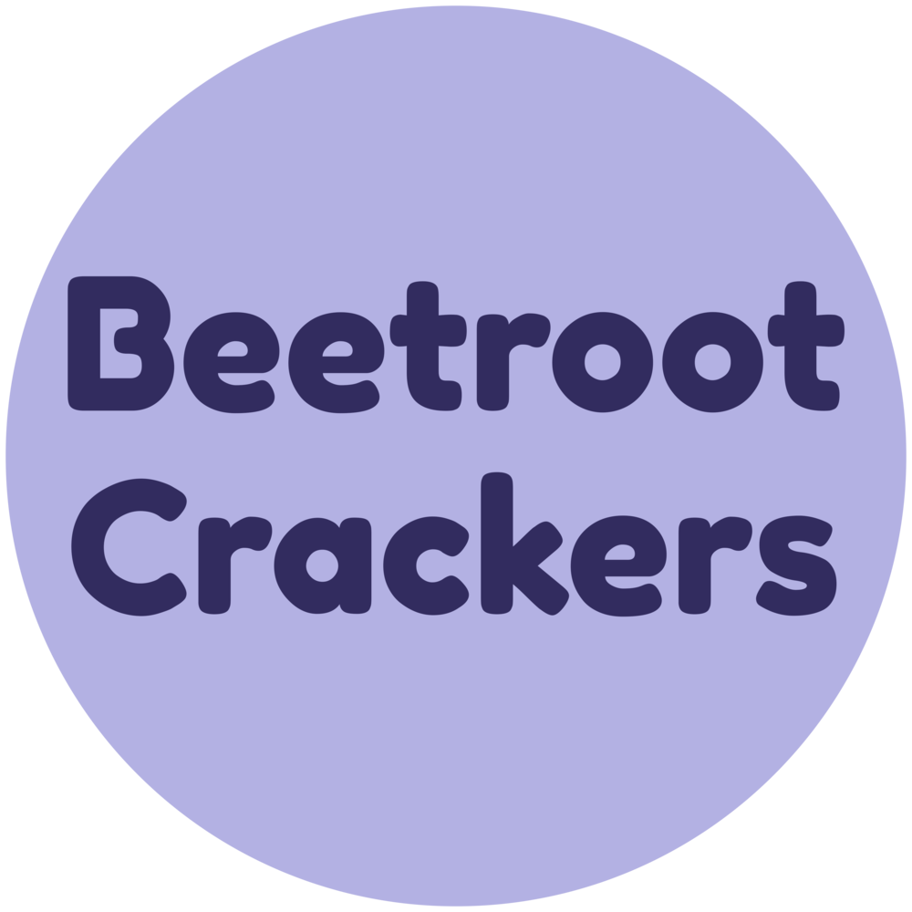 Beetroot Crackers