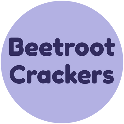 Beetroot Crackers