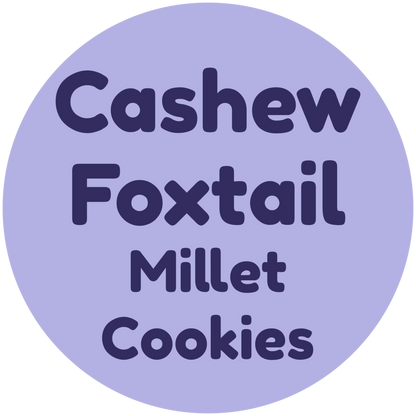 Cashew Foxtail Millet Cookies